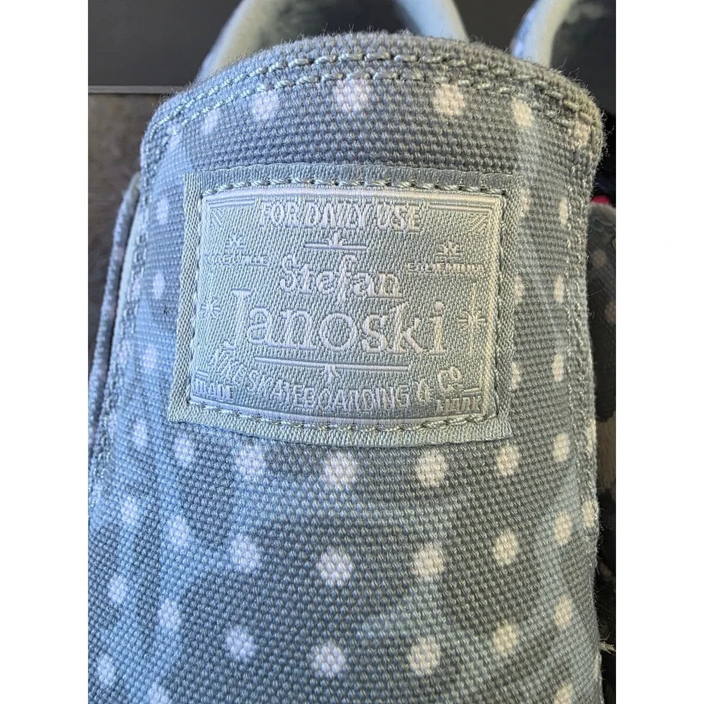 Nike SB Stefan Janoski SlipOn Water Polka Dot Blue Skate Shoe 833513-400 Mens 11